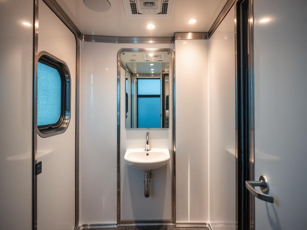 Luxury Restroom Trailers in Oak Park, MI